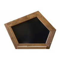 Tabla Pentagon de scris cu creta accesoriu pentru casute si complexe de exterior Tabla Pentagon de scris cu creta accesoriu pentru casute si complexe de exterior